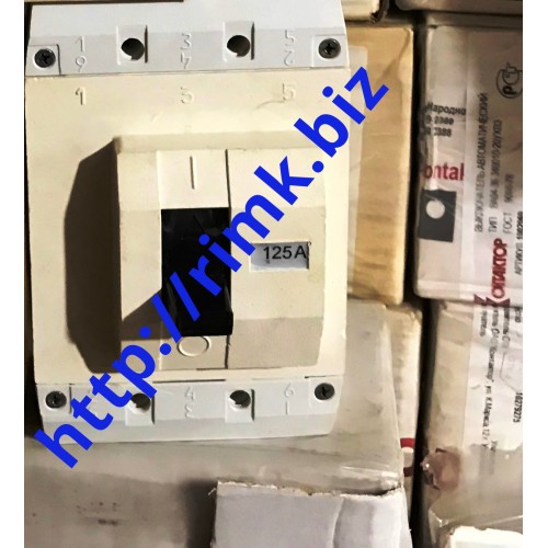 ВА04-36-340010 125А автоматический выключатель - в наличии